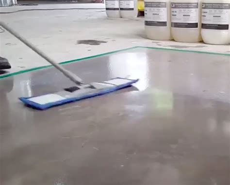sodium silicate concrete floor